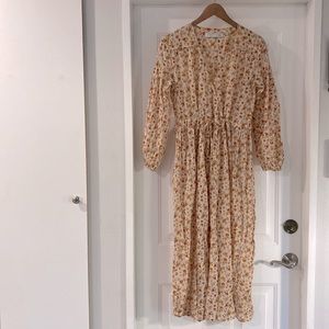 CHRISTY DAWN Dress. Worn 3 times. Tiny floral pattern. Prairie dream dress!